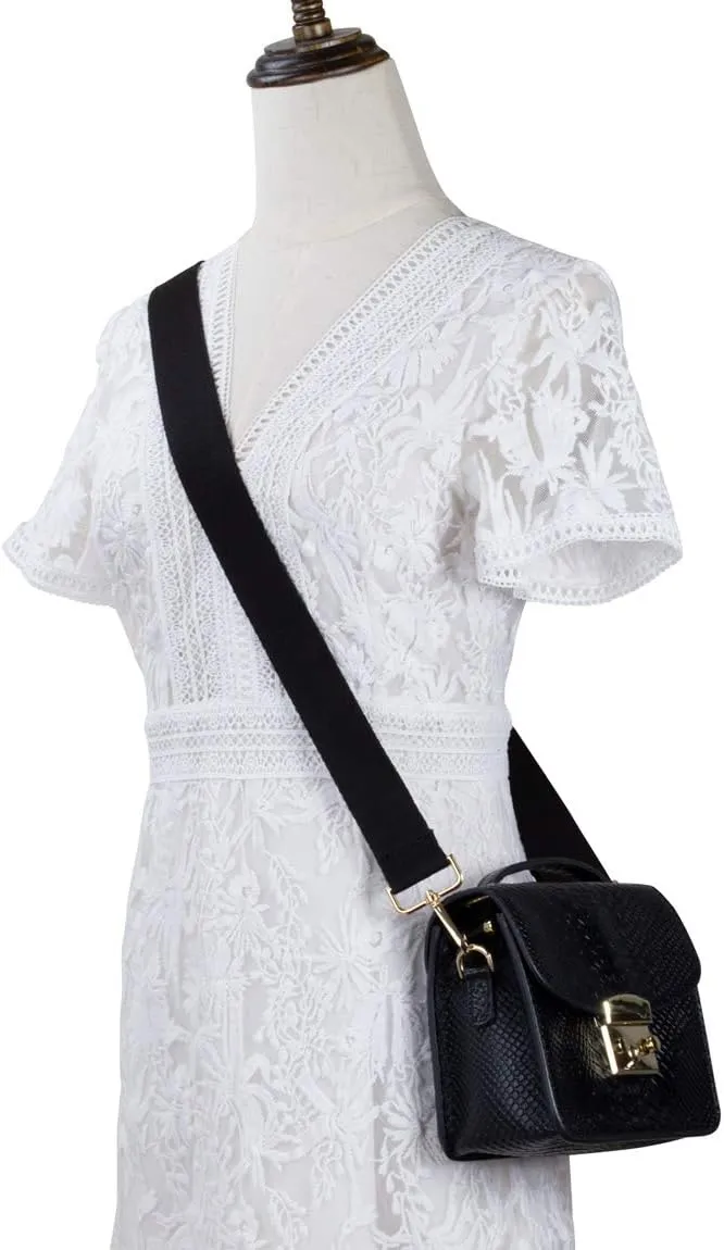 Allzedream Crossbody Bag Strap Soft Adjustable Replacement Purse Straps