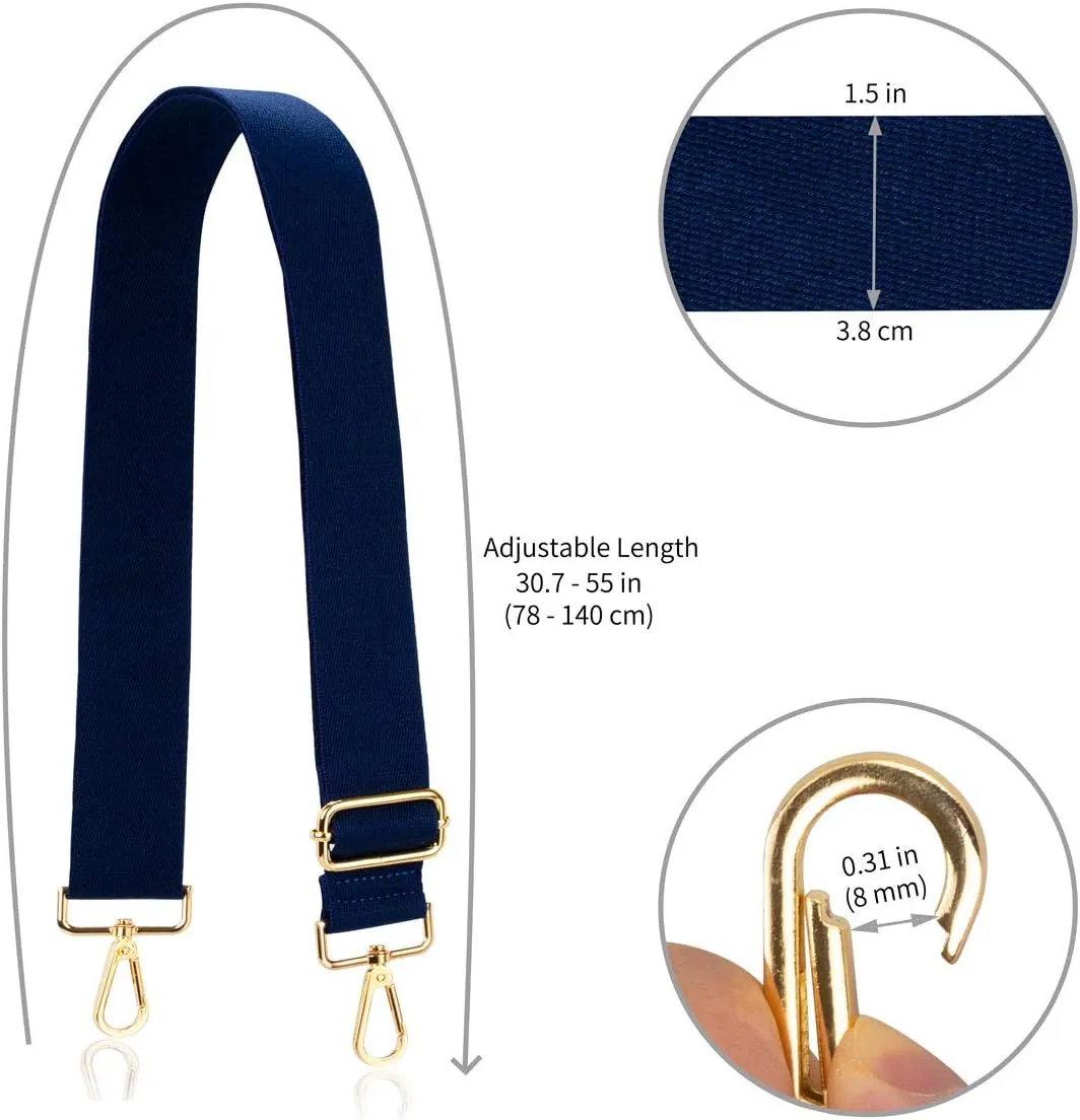 Allzedream Crossbody Bag Strap Soft Adjustable Replacement Purse Straps