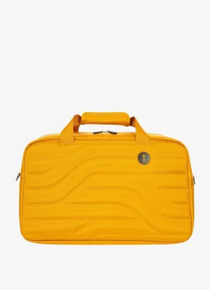Bric's B|Y Ulisse Duffel Bag - Luxury Weekender Bags for Women and Men - Premium Carry On Bag and Overnight Bags - The Perfect Personal Item Bag for Travel - Yellow