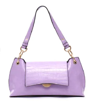 Burdett  Vegan Lilac Handbag