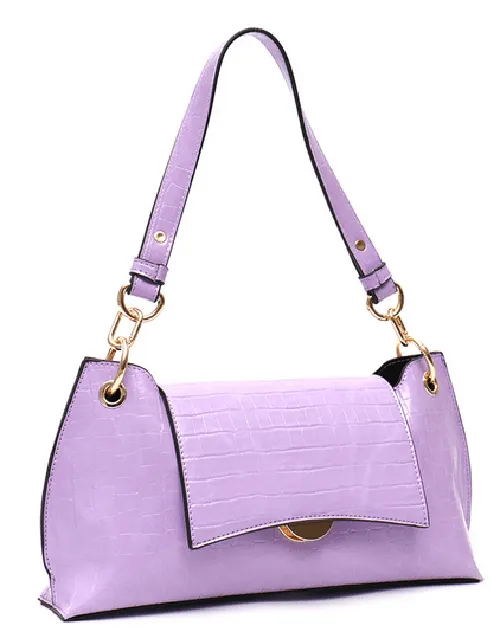 Burdett  Vegan Lilac Handbag