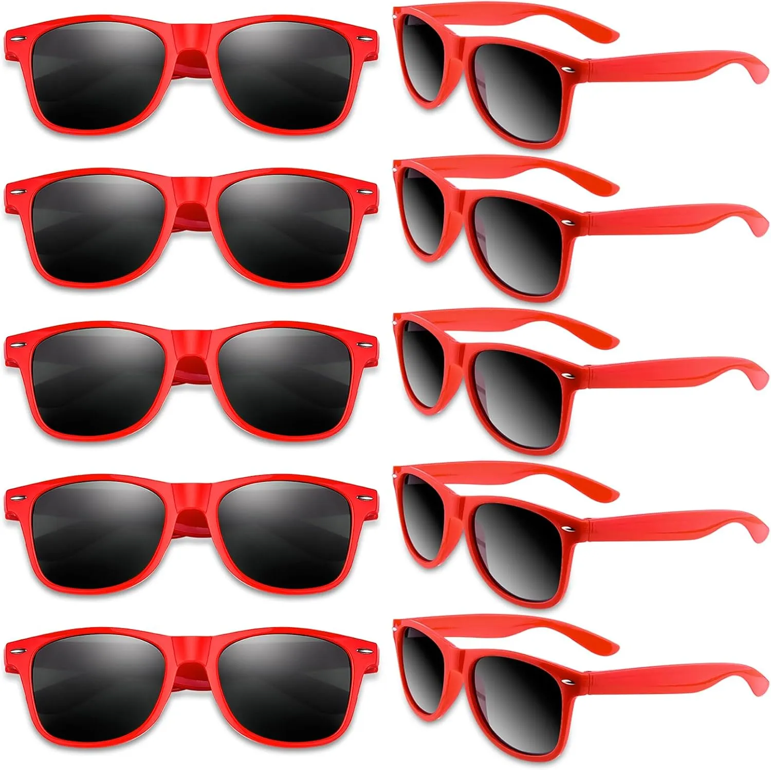 Colorful Party Sunglasses Bulk 20 Packs for Wedding Beach Summer Pool Party Supplies Goodie Bags Stuffers
