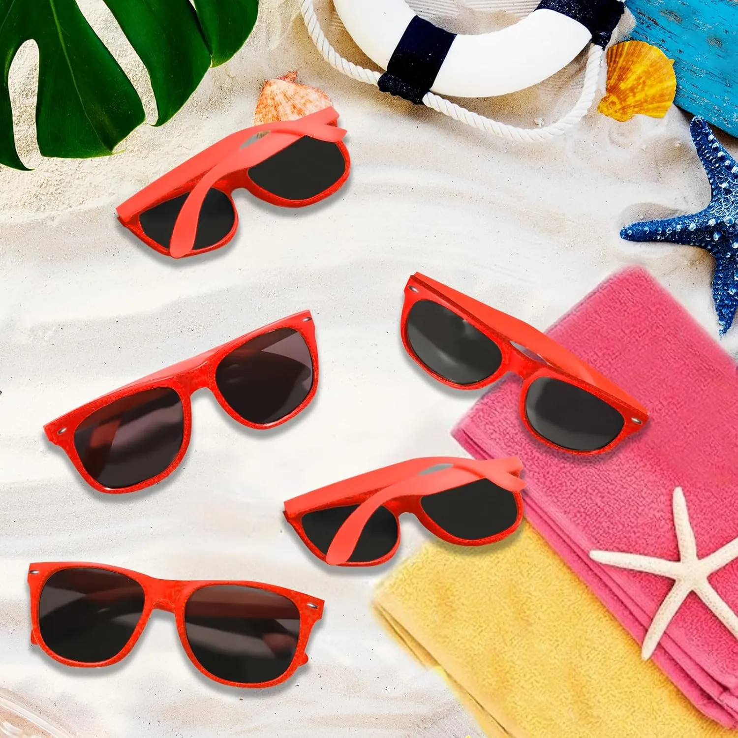 Colorful Party Sunglasses Bulk 20 Packs for Wedding Beach Summer Pool Party Supplies Goodie Bags Stuffers