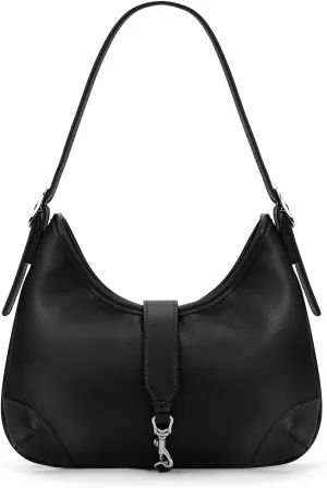 Crescent Shoulder Bag Purses For Women Half Moon Faux Leather Handbag Designer Underarm Hobo Bag Soft Travel