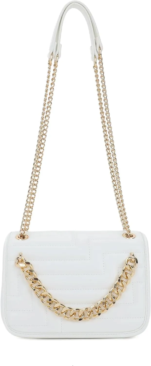 Crossbody Bags for Women,Vegan Leather Purses for Women,Small Shoulder Handbags with Chain Strap