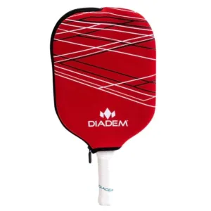 Diadem Pickleball Paddle Cover Red/Black Court