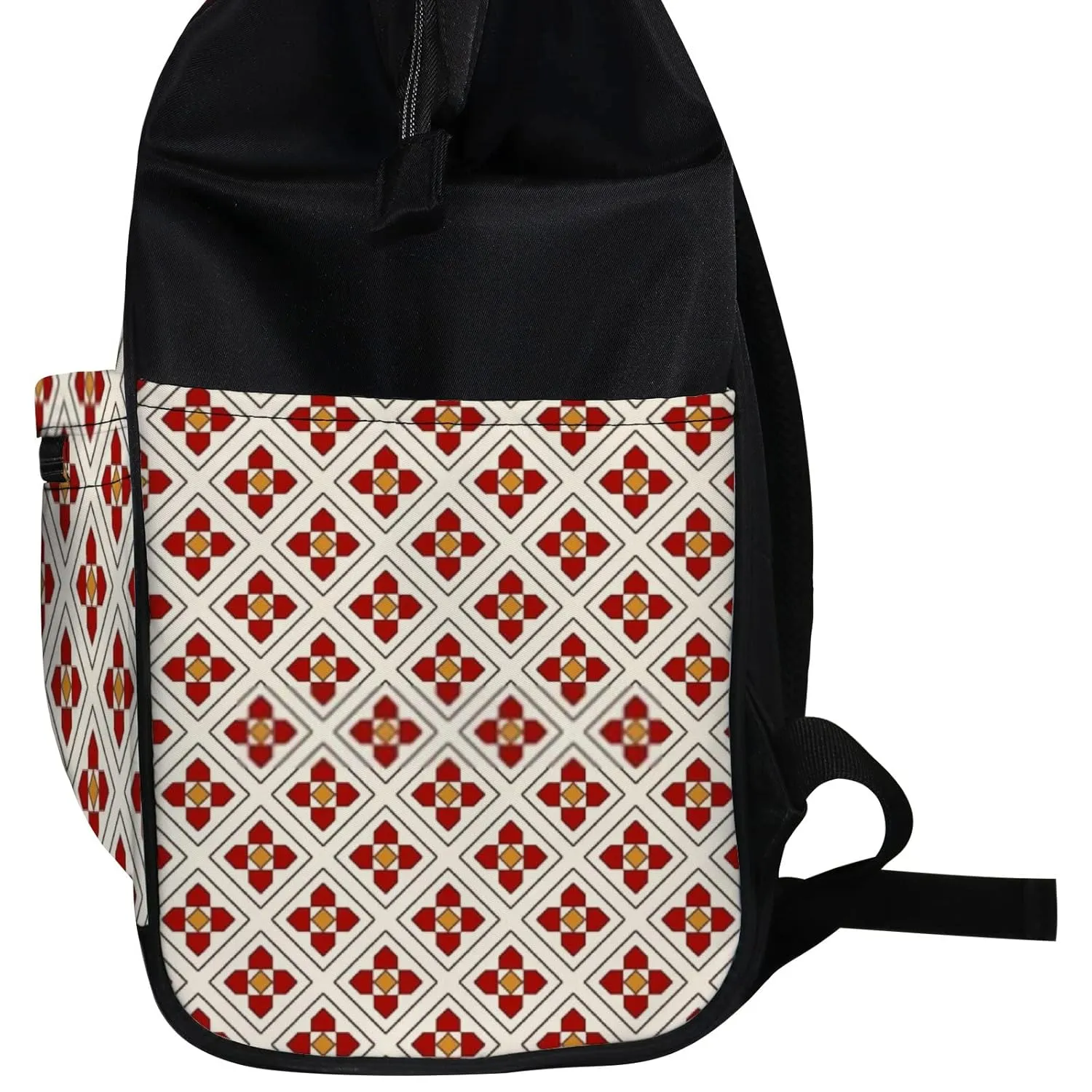 Diaper Bag Mummy Backpack Floral Minimalist Geometric Flowers Multifunction Baby Nappy Bag Large Capacity Nursing Bags Waterproof Travel Backpack