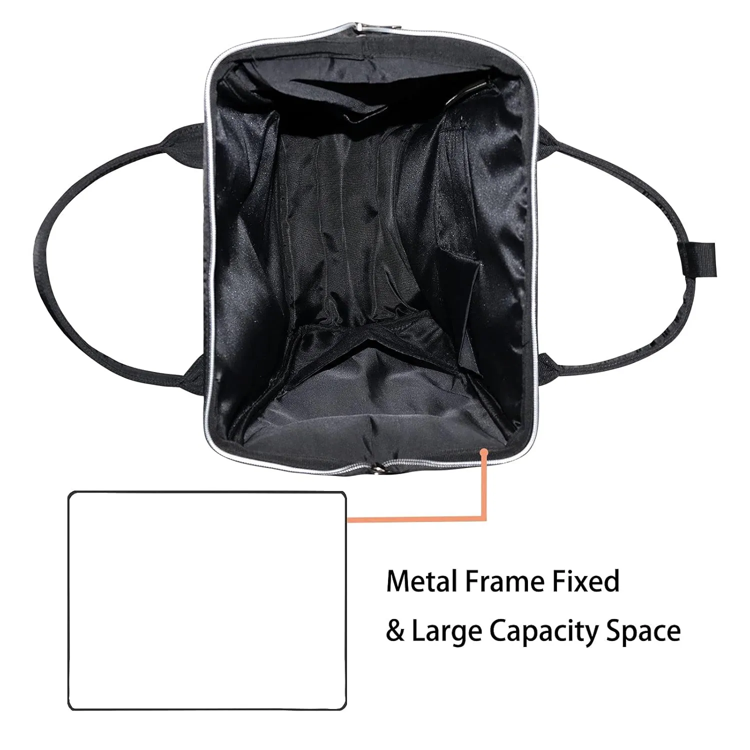 Diaper Bag Mummy Backpack Floral Minimalist Geometric Flowers Multifunction Baby Nappy Bag Large Capacity Nursing Bags Waterproof Travel Backpack