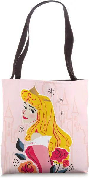Disney Princess Aurora Sleeping Beauty Soft Pink Tote Bag