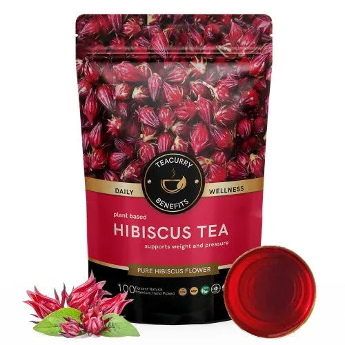 Hibiscus Flower Tea - Helps with Iron Source, Clots & Heart Health