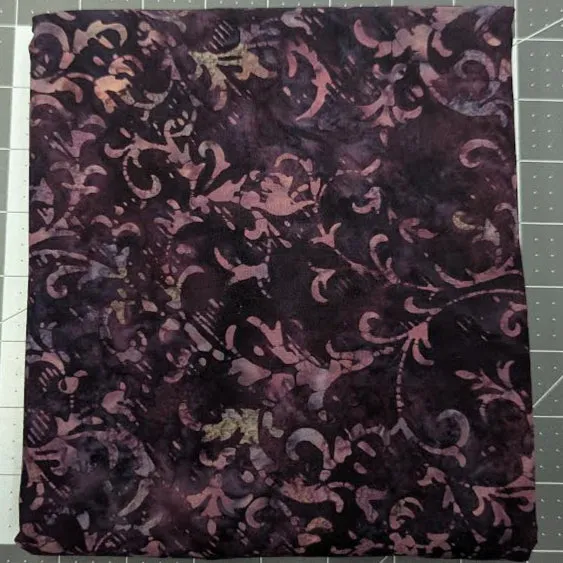 High Quality Dark Purple Batik Quilters Cotton Fabric Bundle – 12 Yards Total