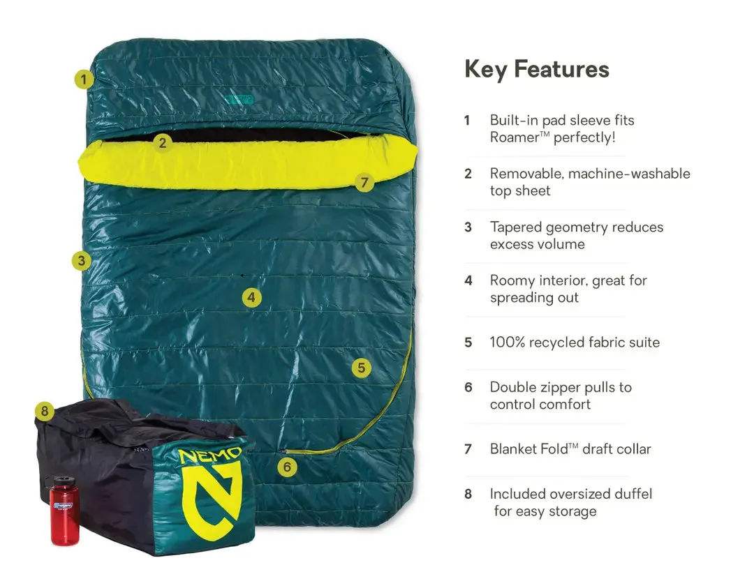 Jazz™ Synthetic Sleeping Bag - Double (32F / 0C)