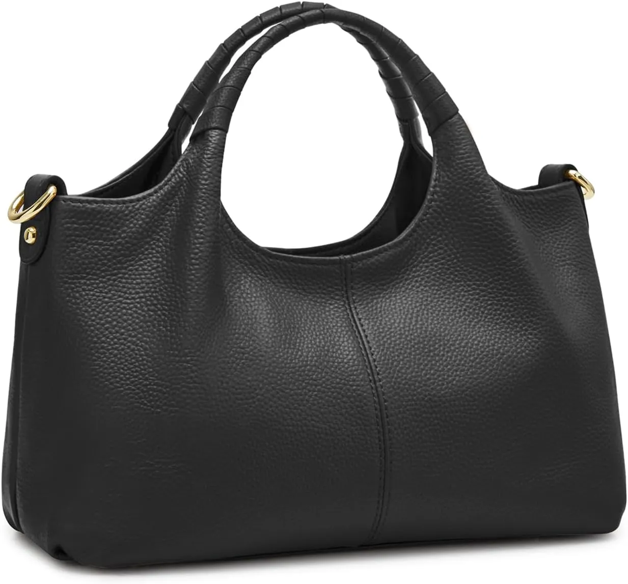 Kattee Leather Purses and Handbags for Women, Small Medium Crossbody Bags Trendy, Soft Shoulder Satchel Bags