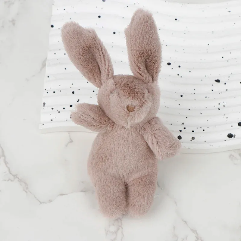 Kawaii Bunny Plush Keychain 🐇✨ Cute Soft Rabbit Doll for Bags & Gifts!