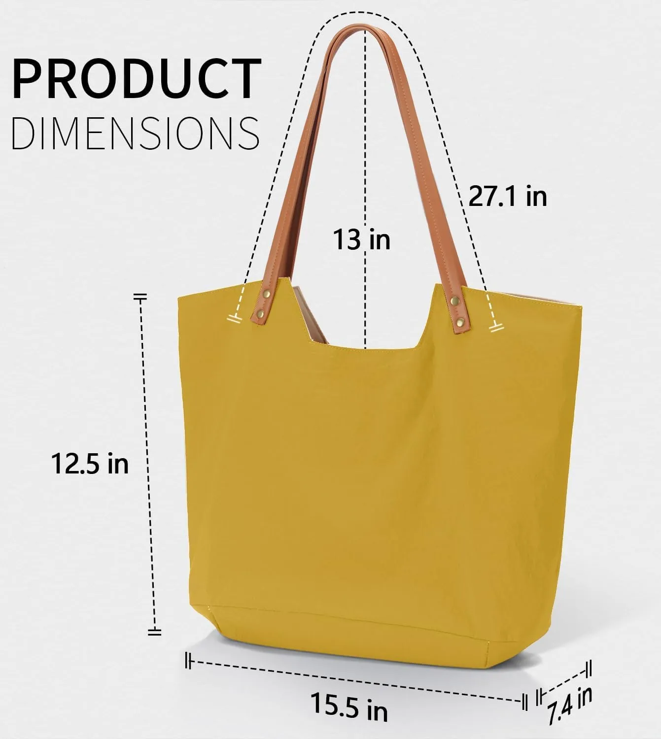 Large Tote Bag for Women, Medium Cute Tote Bags for School, Shoulder Bag Beach Bags for Women With Inner Pocket