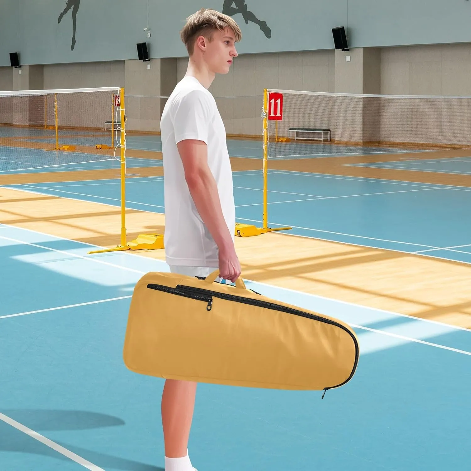 MCHIVER Tennis Bags for Men Women Tennis Backpack Hold 2 Rackets Pickleball Padel Bags 11.81 * 7.87 * 17.11in