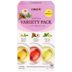 Nittoh Caffeine-free Black Tea Aroma House Variety Pack