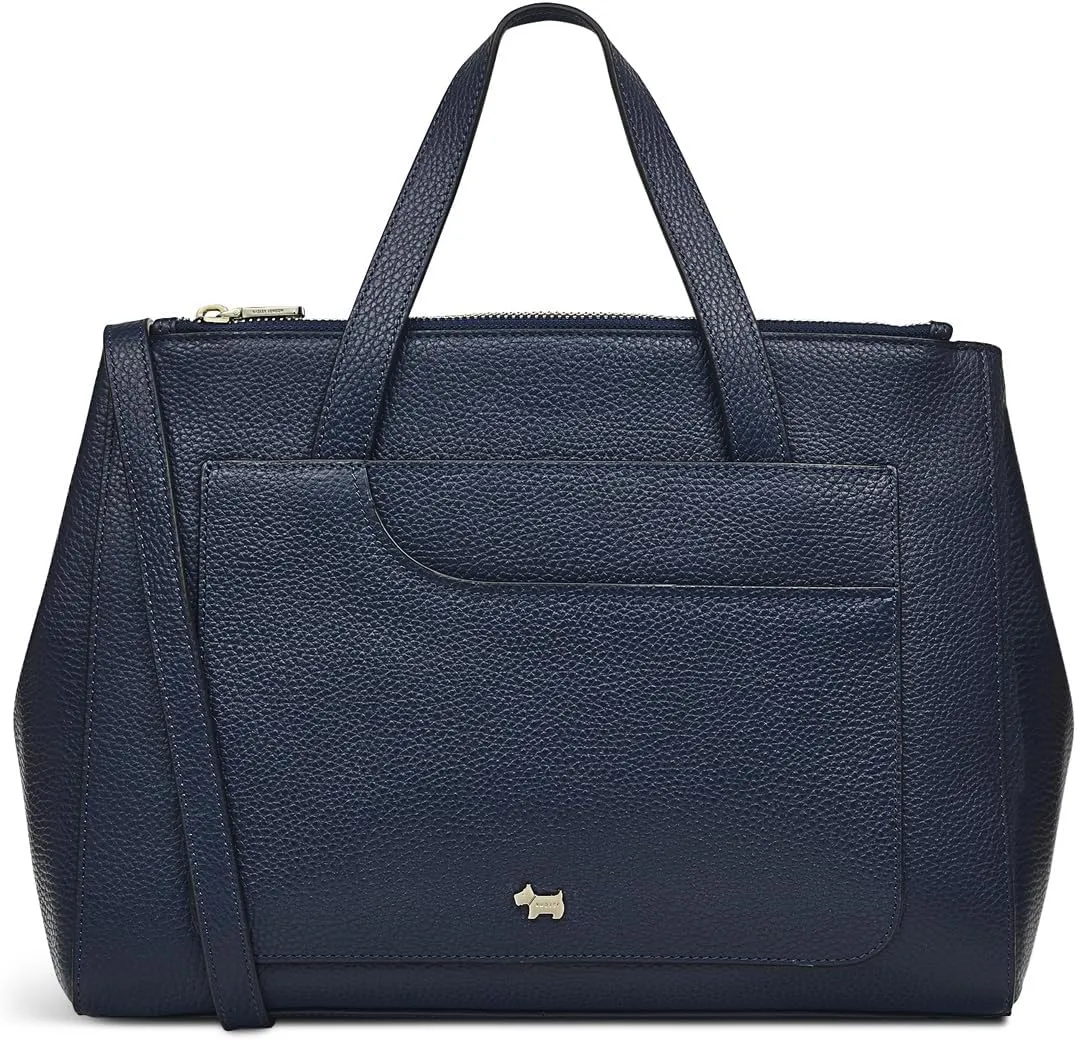 RADLEY London Pockets Soft Women's Medium Leather Ziptop Satchel Bag