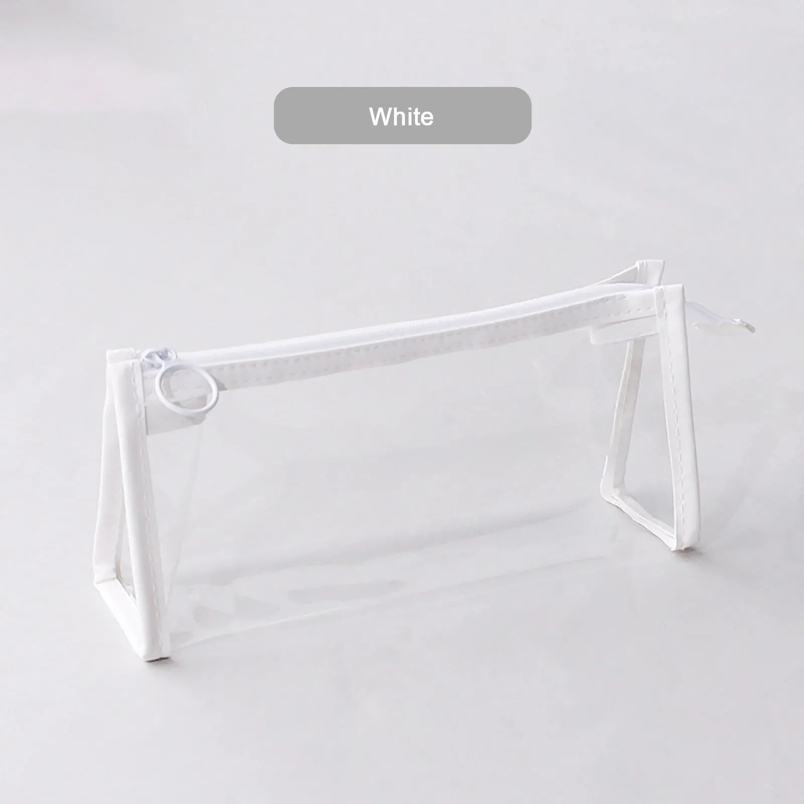 Realaiot Exam Transparent Pencil Case Office Student Pencil Cases School Supplies Kawaii Pen Box Astuccio Scuola Estuche Escolar
