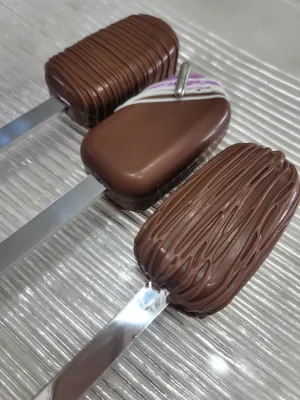 Rice Krispie Treats - Chocolate Covered/Dipped Popsicles