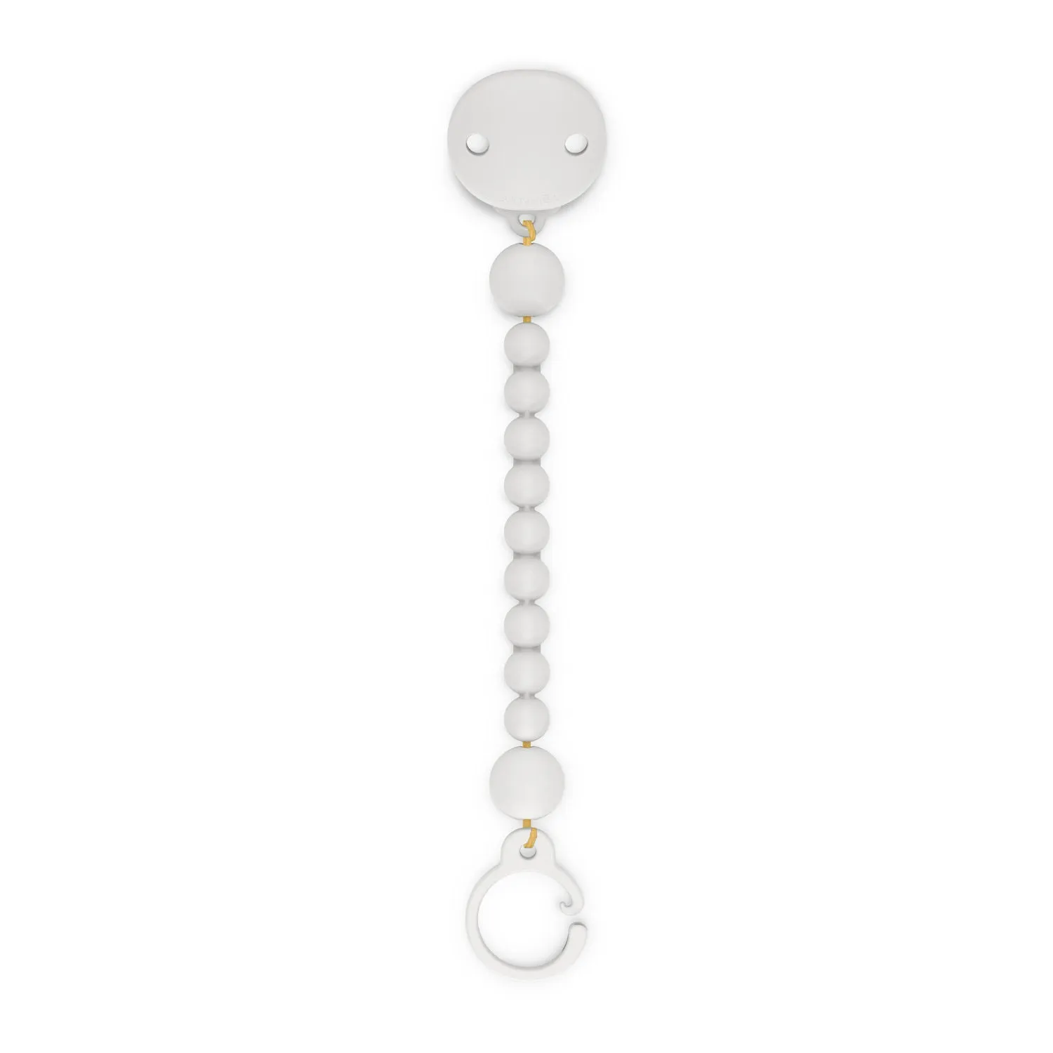 Suavinex Colour Essence Silicone Bobble Soother Clip - Soft Grey