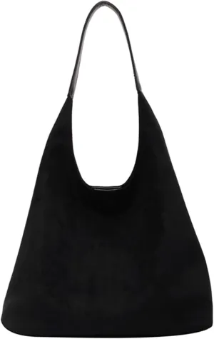 Suede Bag Suede Tote Bags for Women Work Bags, Slouchy Bag Hobo Handbag, Office Fall Suede Purse Shoulder Bag