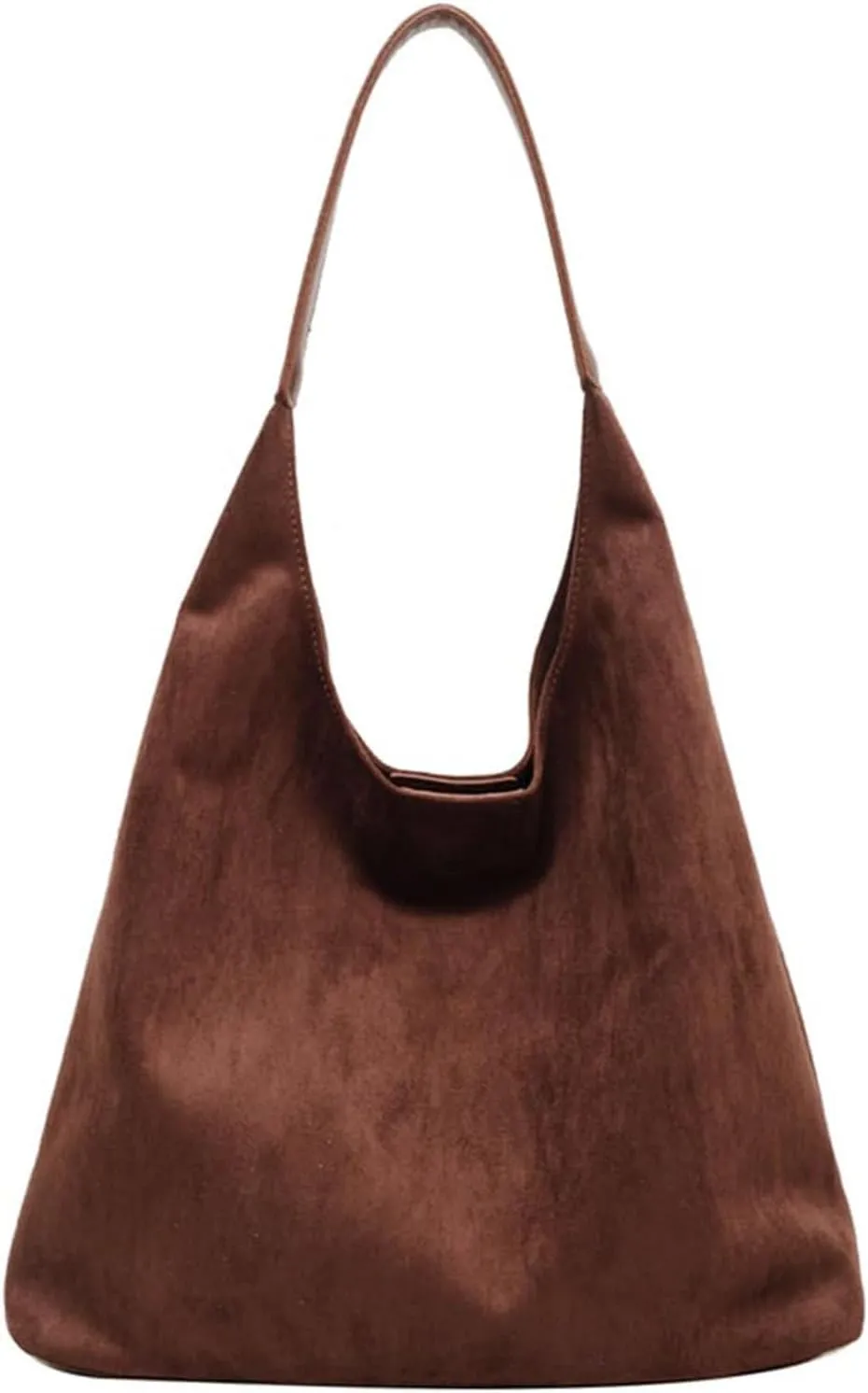 Suede Bag Suede Tote Bags for Women Work Bags, Slouchy Bag Hobo Handbag, Office Fall Suede Purse Shoulder Bag