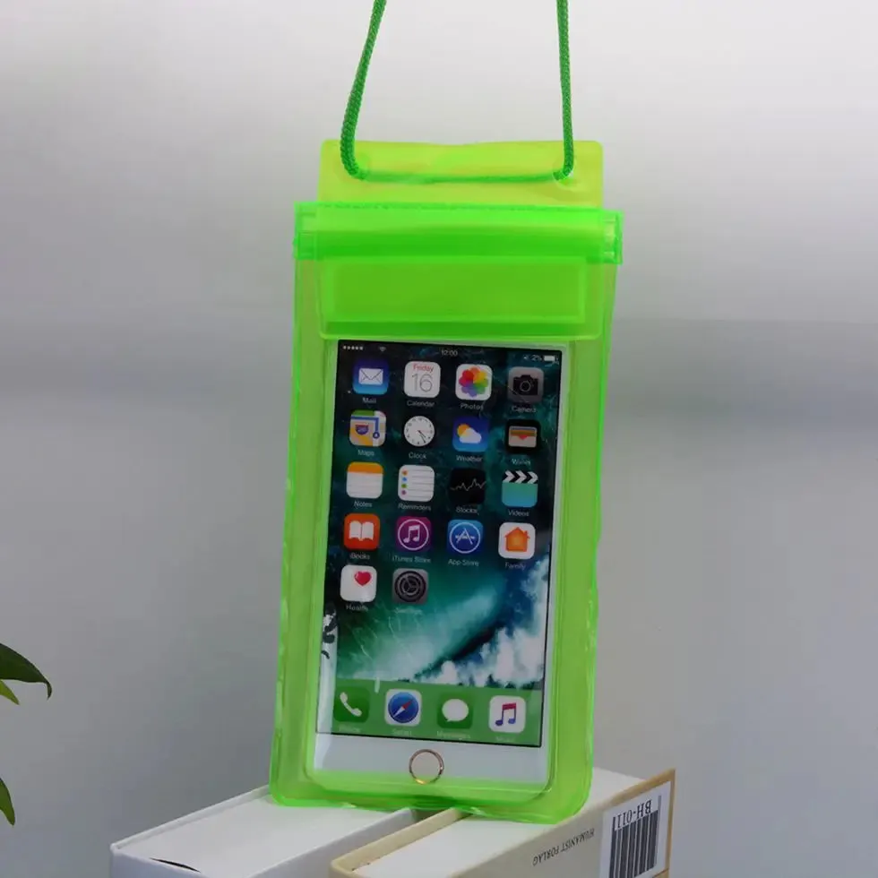 Swimming Bags Waterproof Bag Underwater Dry Case Pouch Cell Mobile Phone Case For iphone 6 6s 7 X 8 Universal 3.5-6inch Phones