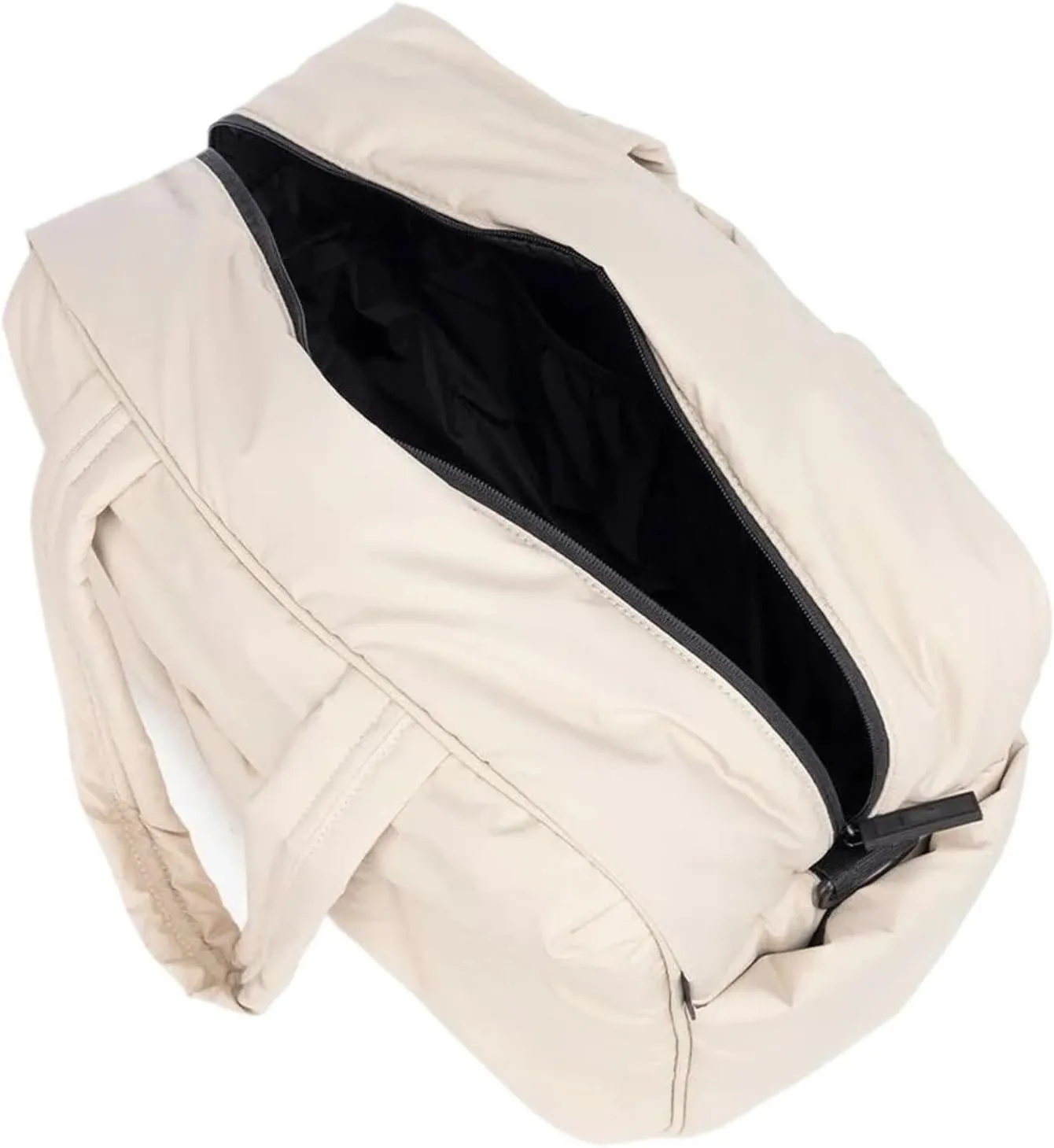 Travel Duffel Bag Down Duffel Bag Large Capacity Women Shoulder Bags Multifunctional Large Capacity Dry Wet Separation Hand Bag(White)