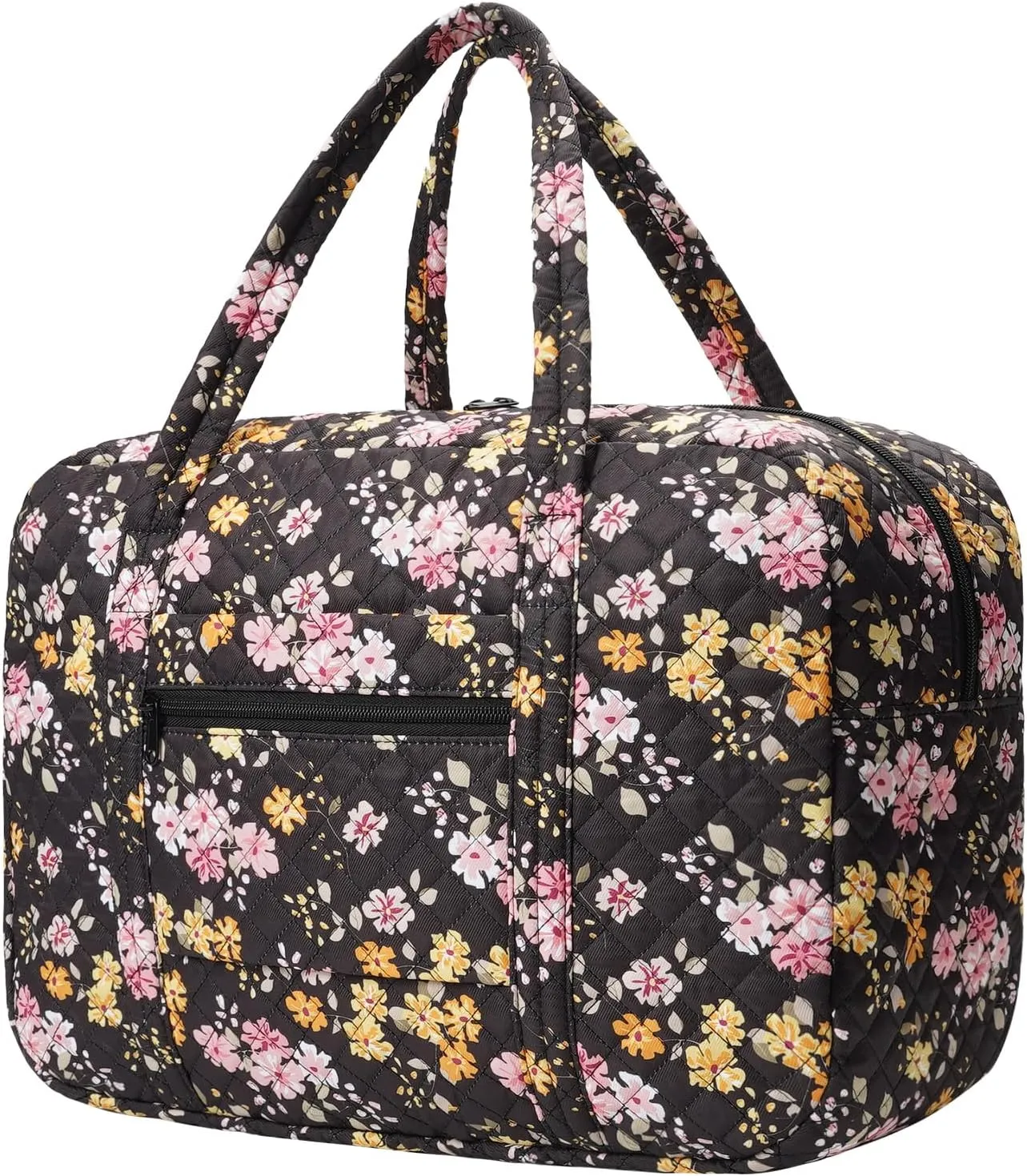 Travel Duffel Bags for Women & Girls - 25L Waterproof Gym Bag, Laptop Carry-On Luggage, Weekend Travel Organizer