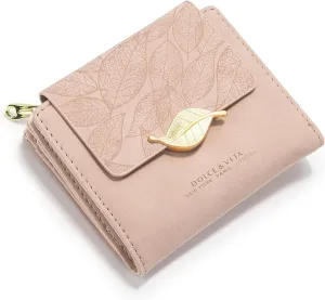 Wallets For Women Large Clutch Wristlet Phone Ladies Girls Cute Long Bifold Purse Unique Original Gift (Pink/Small)