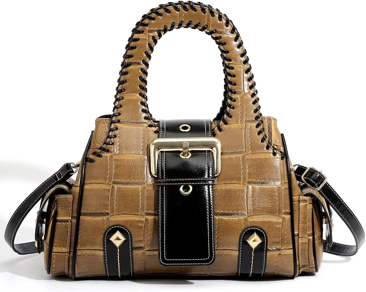 Women's Handbag Set, woven leather for women Large Capacity Multi-layer 2025 new in crossbody bags Bag woman Fashionable