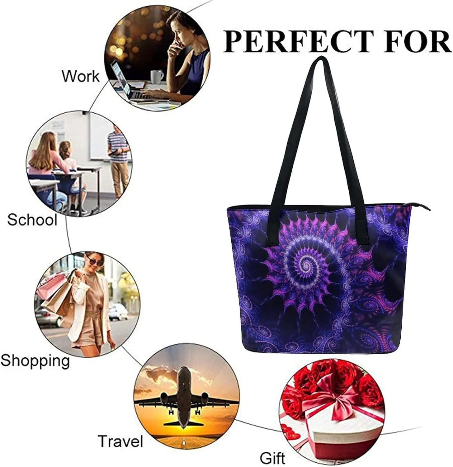 Women's Soft Leather Portable Handbags Tote Purses Shoulder Bucket Bags