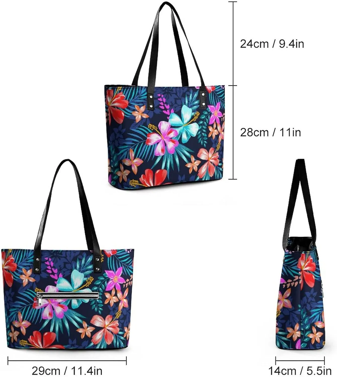 Women's Soft Leather Portable Handbags Tote Purses Shoulder Bucket Bags