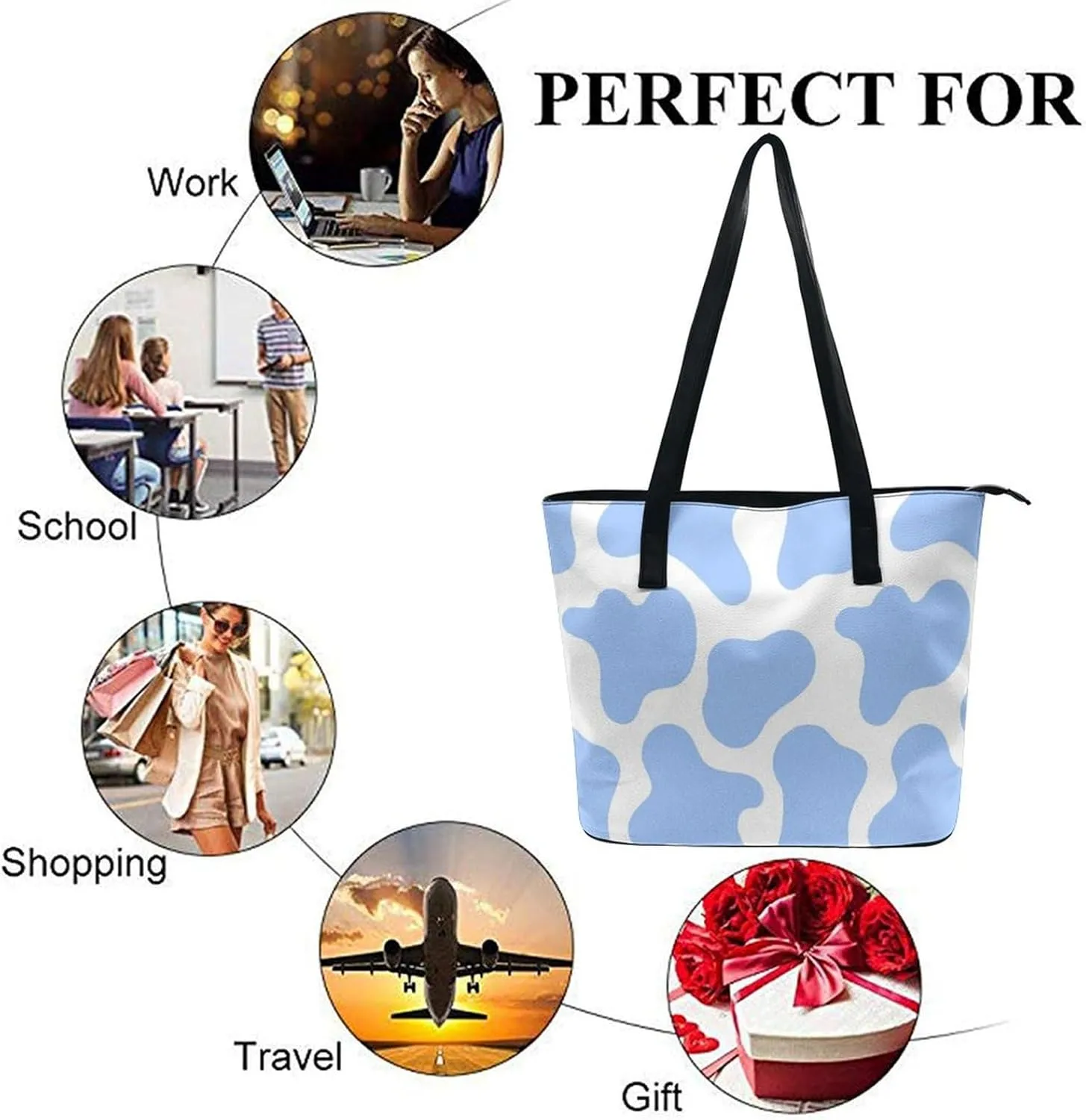 Women's Tote Purses Shoulder Bucket Bags Soft Leather Hobo Handbags