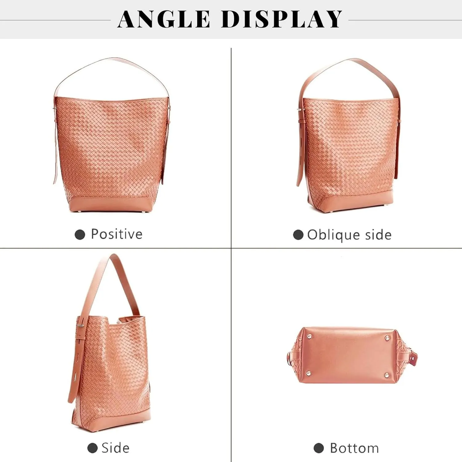 Woven Tote Bag For Women, Fashion Crossbody Shoulder Bag, Casual Top-handle Handbags, and Travel Purses Phone Bag