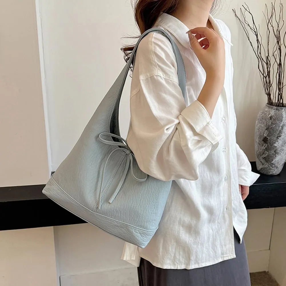 YFGBCX Tote Bags for Women - Slouchy Soft Leather Hobo Handbags for Office